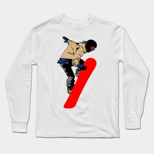 Snowboarder Long Sleeve T-Shirt